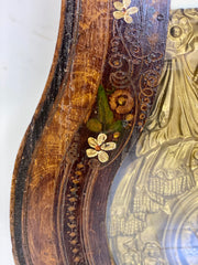 Orologio a colonna pendolo metà XIX secolo . Restaurato funzionante