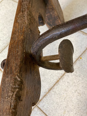 Tavolo scrittoio Luigi XIV a cavalletto epoca 600
