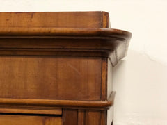 Armadio quattro porte in noce Carlo X lombardo