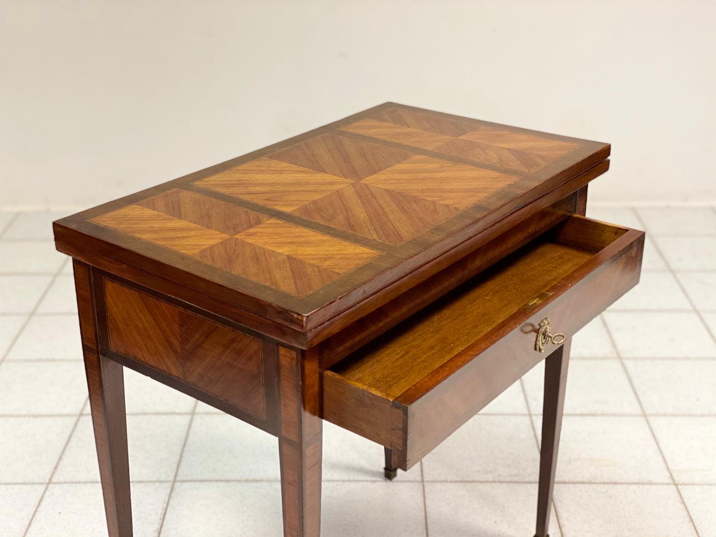 Napoleon III inlaid gaming table