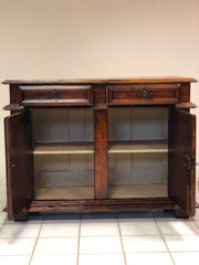 Credenza in noce Luigi XIV . Fine XVII secolo