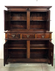 Credenza doppio corpo XVII secolo