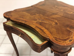 Tavolino da gioco Emilia XIX secolo