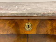 Credenza impero quattro porte piano marmo salomè . Parigi inizio XIX secolo
