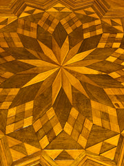 Tavolo rotondo a mosaico. Rolo XIX secolo