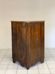 Angoliera bombata due porte epoca fine XVIII secolo