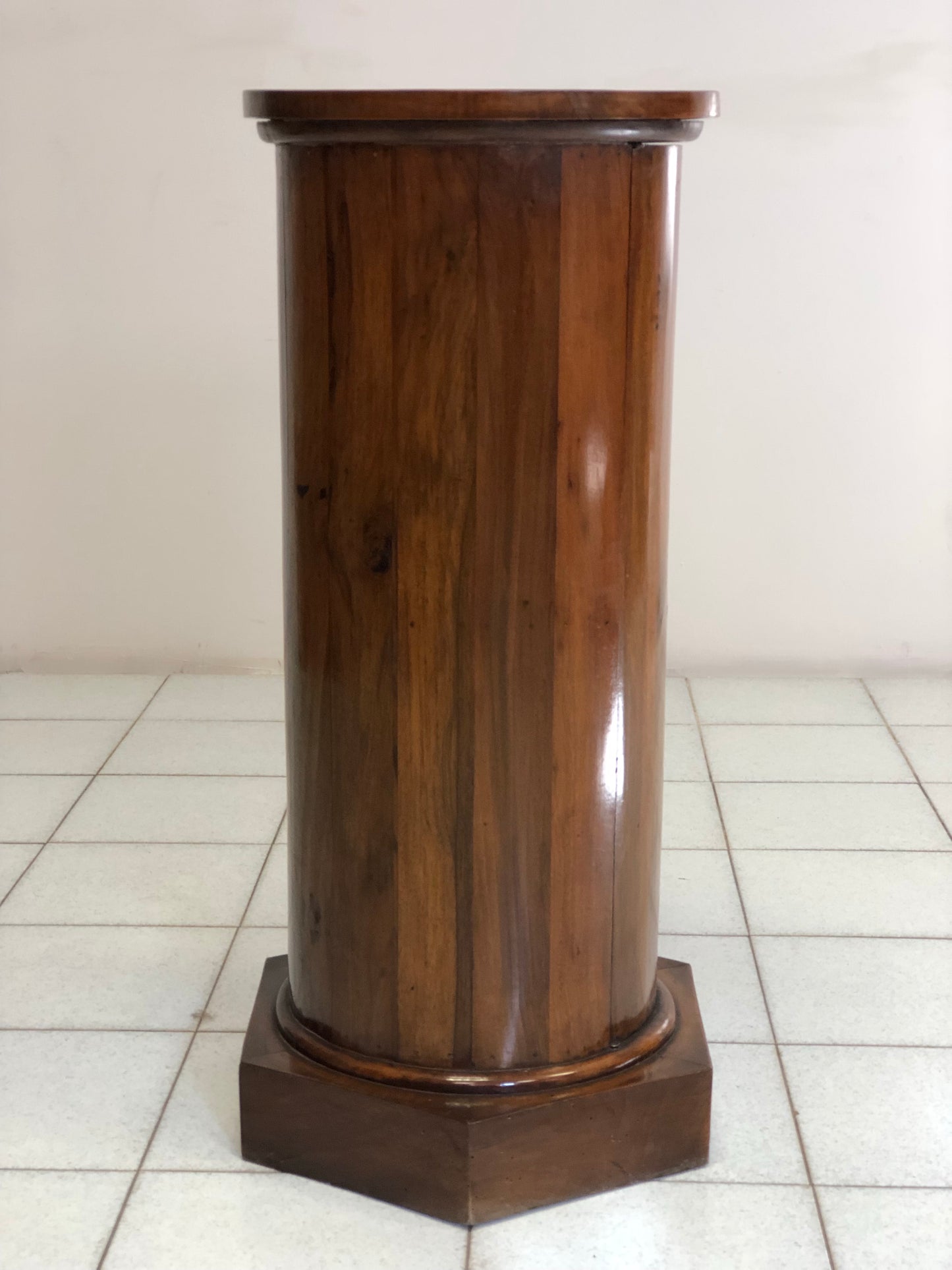 Colonna lombarda in noce epoca impero