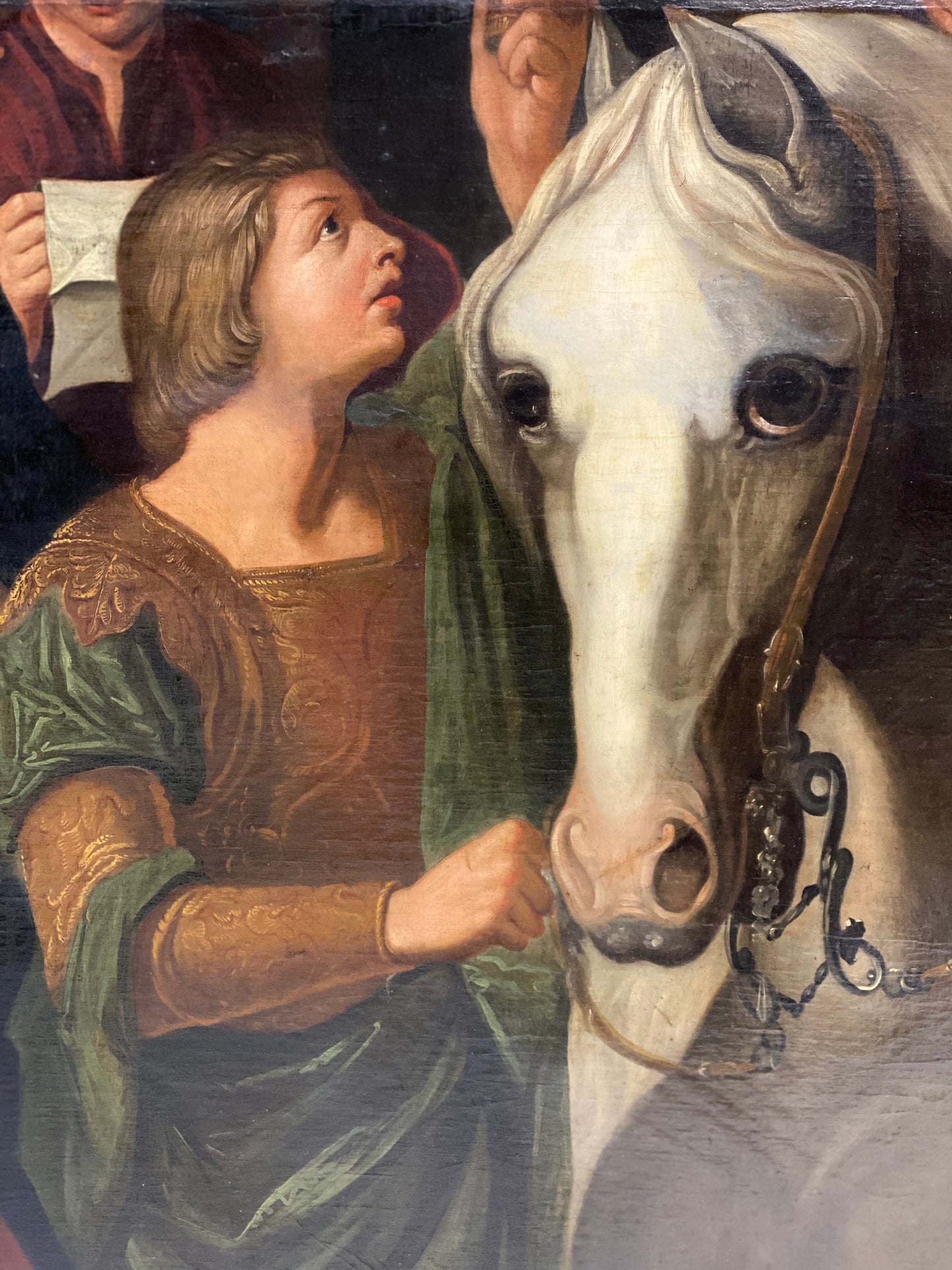 Olio su tela Teodoro Matteini (ambito di , Pistoia 1754 -Venezia 1831