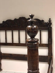 Letto matrimoniale Emiliano bolognese . XVII secolo