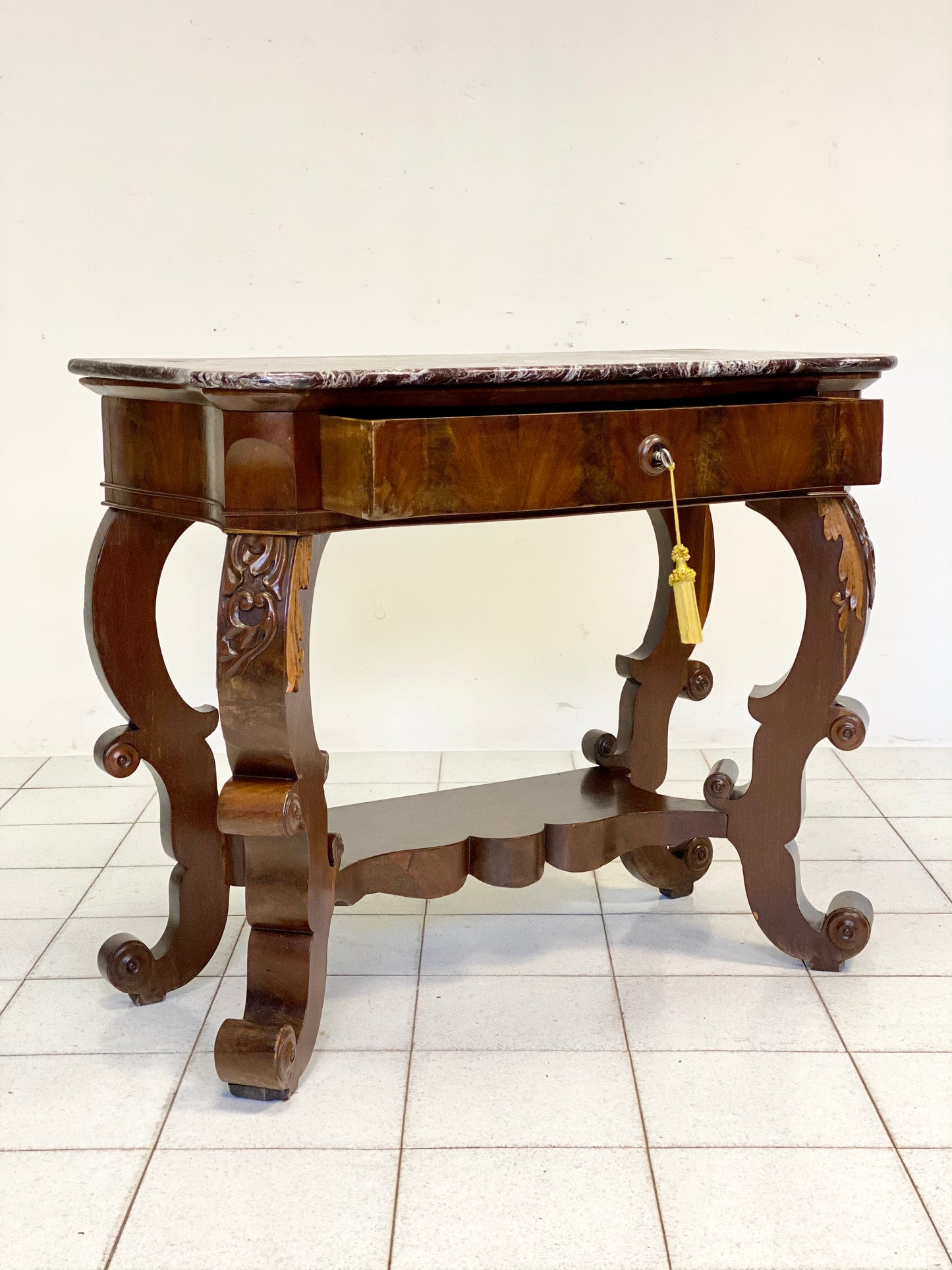 Consolle lombarda Carlo X . XIX secolo