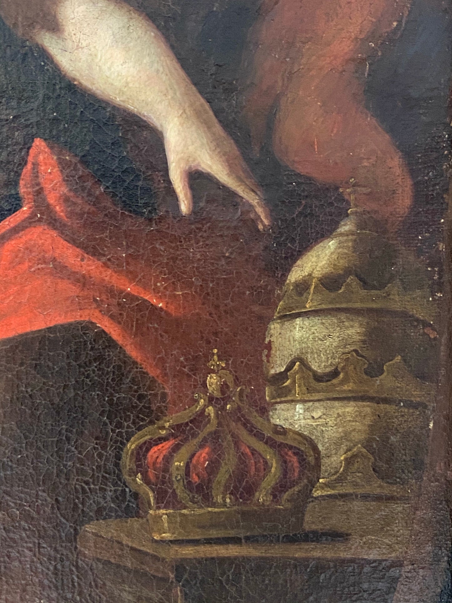 Allegory of the Triumph of Rome. Oil on canvas, 18th century