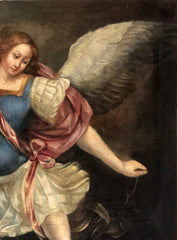 Olio su tela. XVII secolo