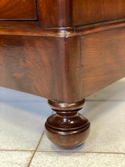 Settimanale Carlo x piuma di mogano . XIX secolo . Restaurato