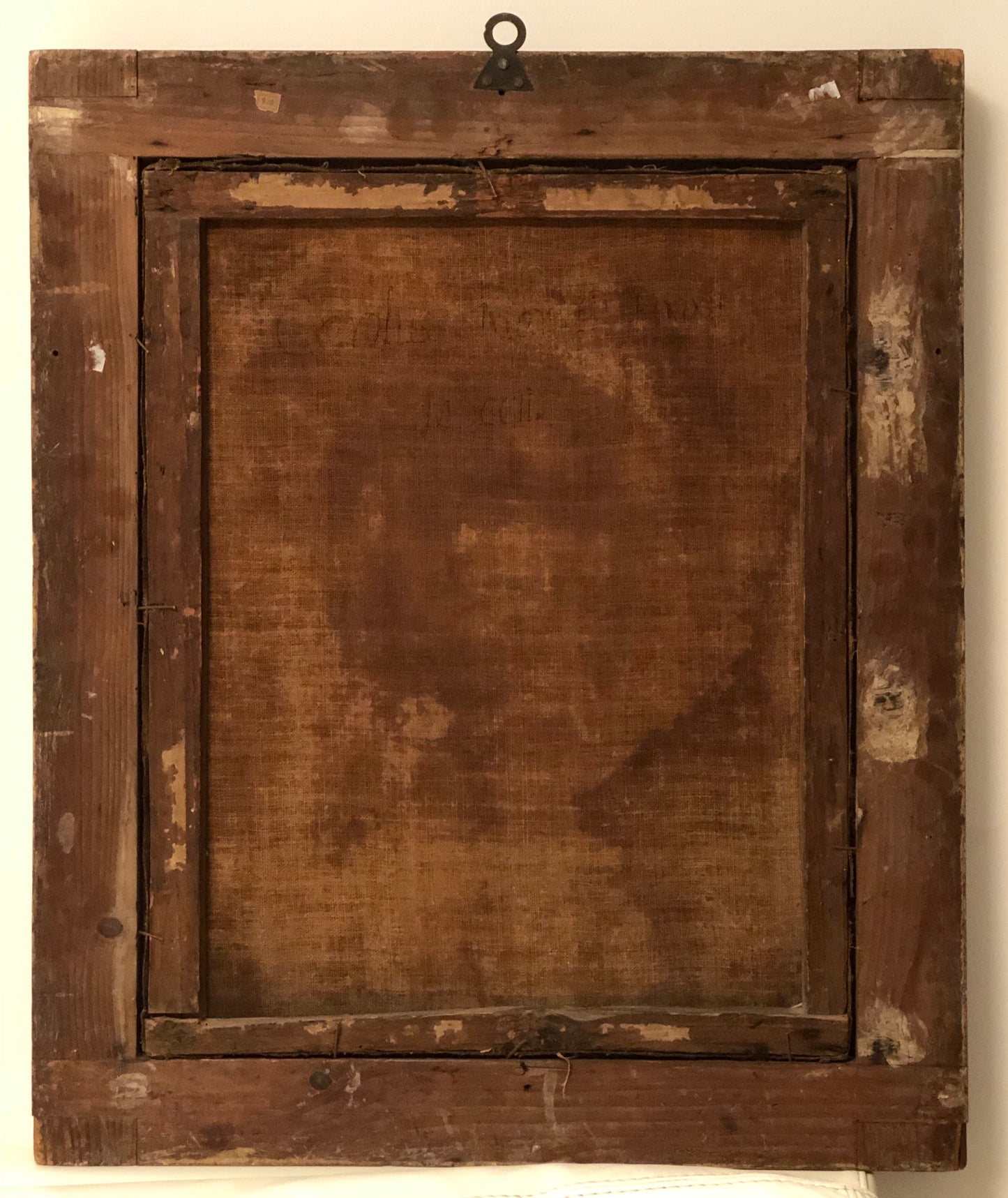 Oil on canvas portrait. Jesus. XVII century