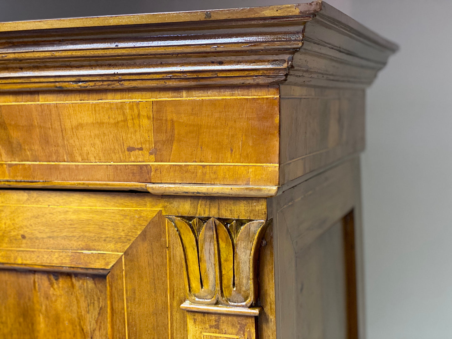 Lombard Empire cabinet, early 19th century (restored)