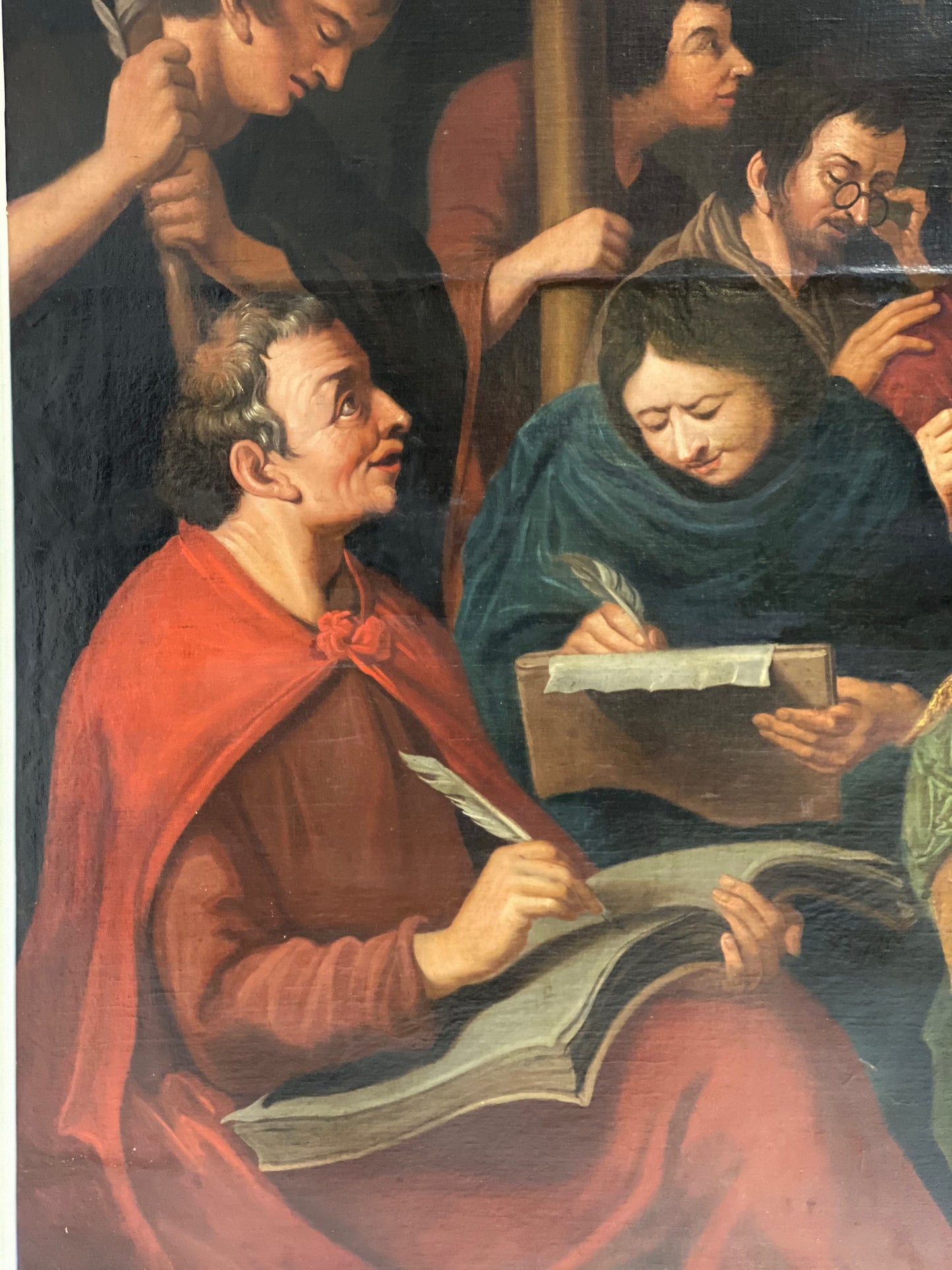 Olio su tela Teodoro Matteini (ambito di , Pistoia 1754 -Venezia 1831