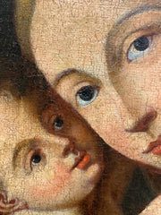 Madonna con bambino (atelier di Giovanni Battista Discepoli detto lo Zoppo da Lugano)