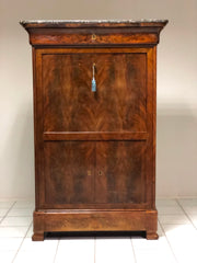 Secretaire cappuccino Carlo X . XIX secolo ( restaurato )