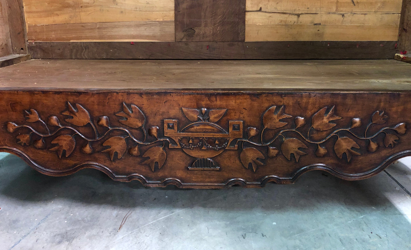 Louis XV wardrobe carved cherry. 18th century