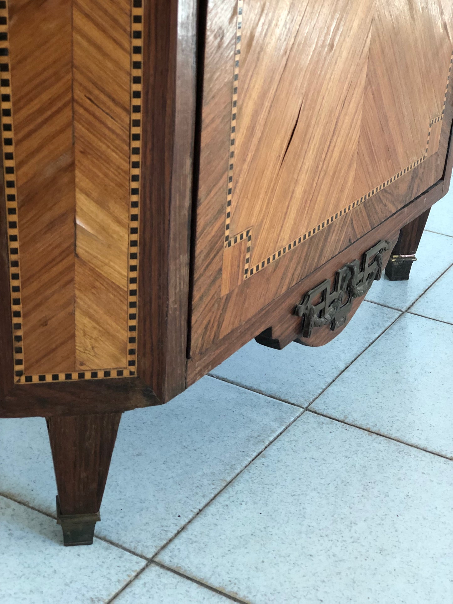 Napoleon III Corner Cabinet. Late 19th century