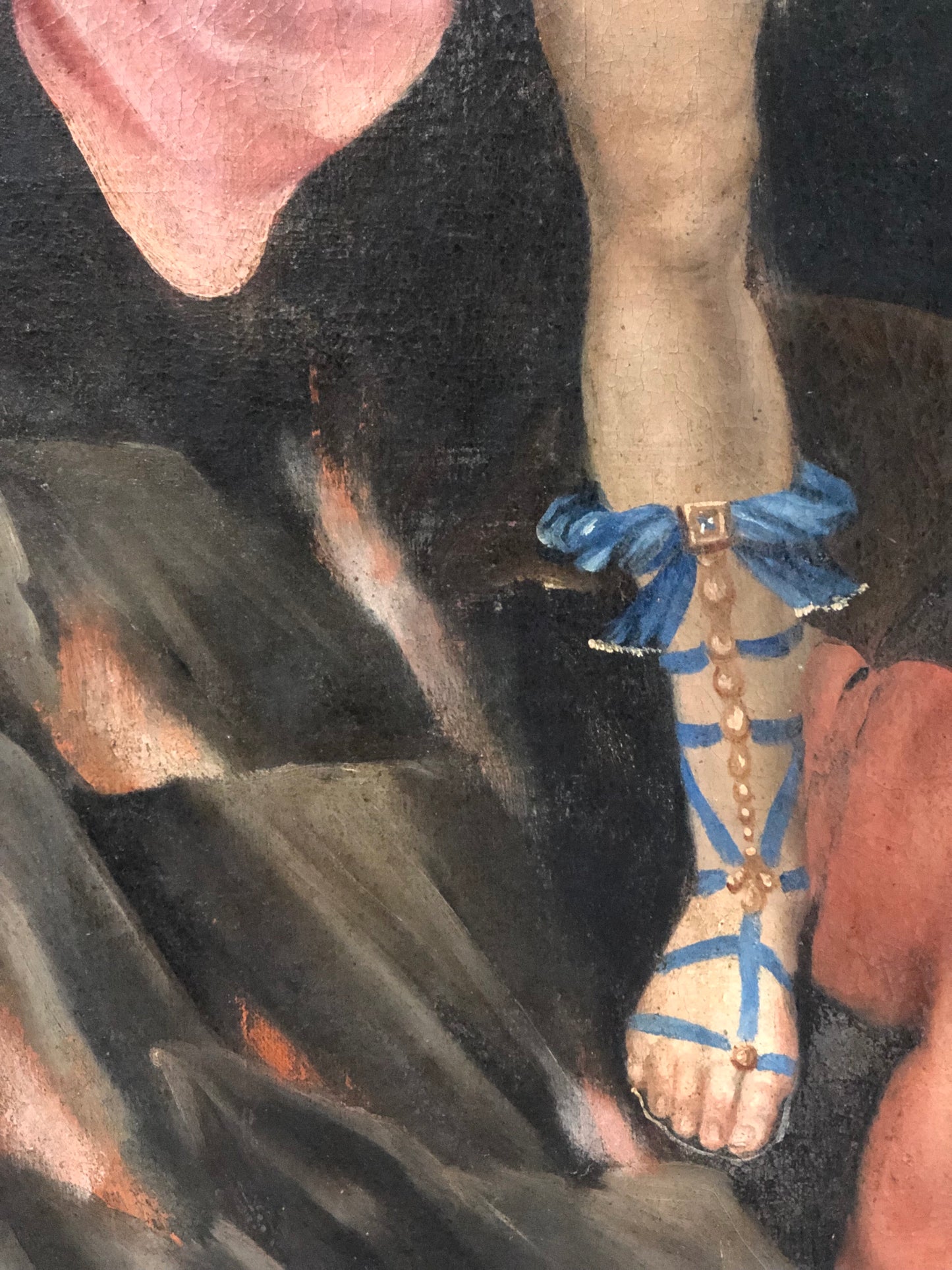 Olio su tela. XVII secolo