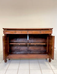 Credenza Carlo X noce Emilia metà XIX secolo