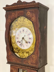 Orologio a pendolo a torre . Metà XIX secolo . Restaurato