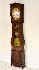 Orologio a pendolo a torre . Metà XIX secolo . Restaurato
