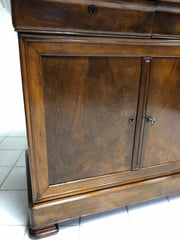 Credenza Carlo X quattro porte . XIX secolo . Restaurata