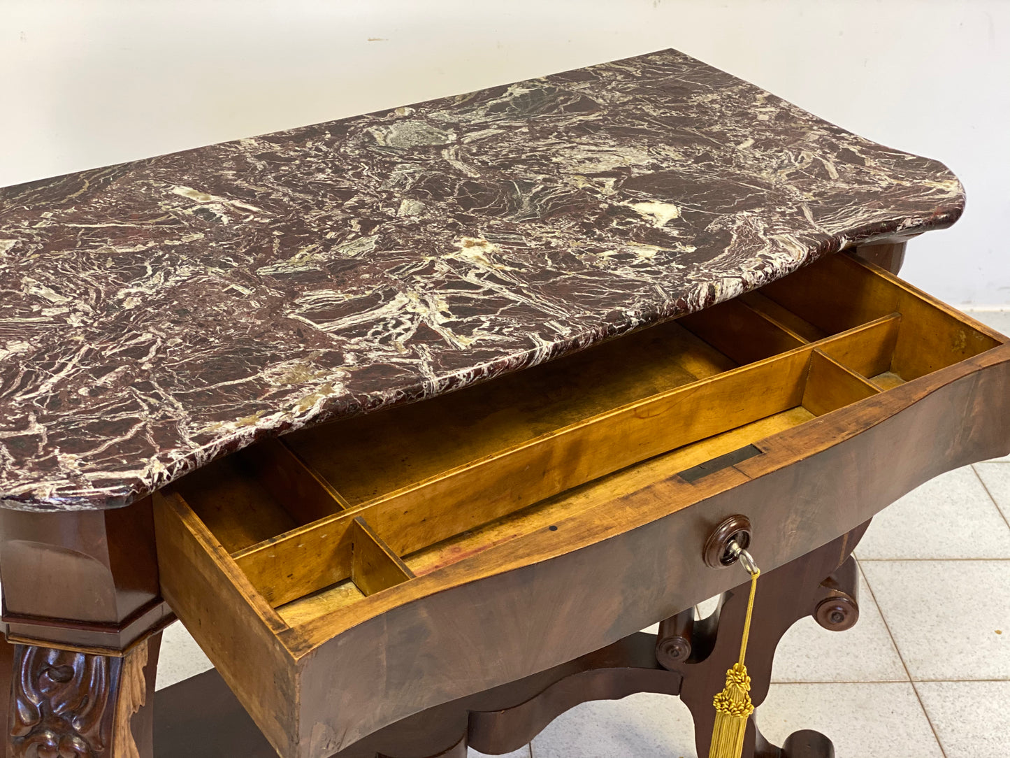 Consolle lombarda Carlo X . XIX secolo