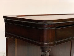 Consolle lombarda Carlo X noce . Restaurata