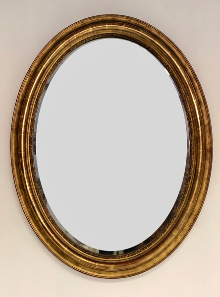 Specchiera luigi Filippo in legno dorato .XIX secolo