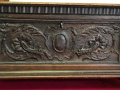 Raro modello di Cassapanca inizio 600 . Lombarda