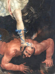Olio su tela. XVII secolo
