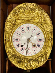 Orologio a pendolo a torre . Metà XIX secolo . Restaurato
