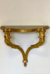 Consolle a goccia lombarda XIX secolo