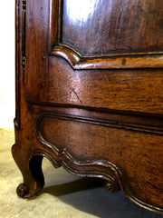 Credenza doppio corpo libreria Luigi XV . XVIII secolo