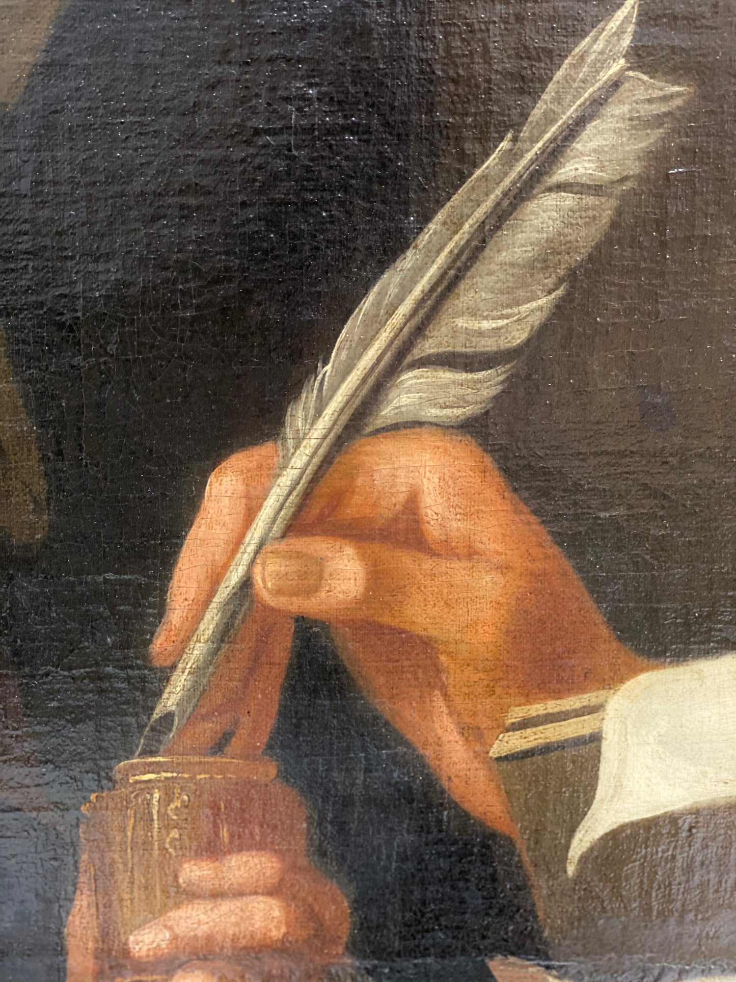 Olio su tela Teodoro Matteini (ambito di , Pistoia 1754 -Venezia 1831
