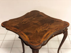 Tavolino da gioco Emilia XIX secolo