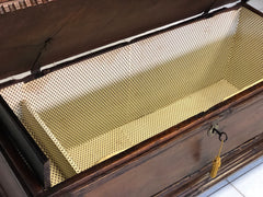 Cassapanca lombarda cremonese . XVII secolo (rare dimensioni )