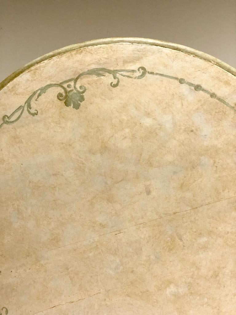 Round table lacquered Lombard