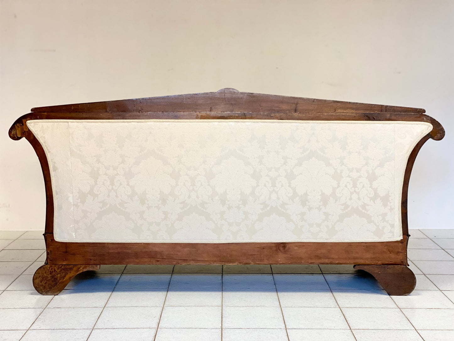 Empire era boat-shaped sofa. Lombardy, mid-19th century
