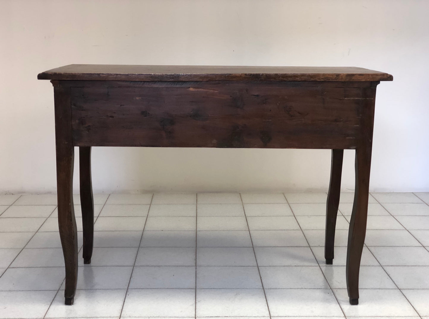 Tavolo scrittoio consolle in noce