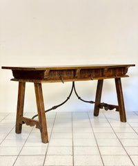 Tavolo scrittoio Luigi XIV a cavalletto epoca 600