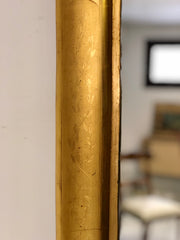 Specchiera lombarda foglia oro metà XIX secolo