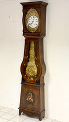 Orologio a colonna pendolo metà XIX secolo . Restaurato funzionante