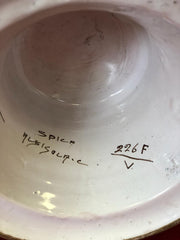 Vaso Albissola maiolica dipinta