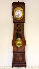 Orologio a pendolo a torre . Metà XIX secolo . Restaurato