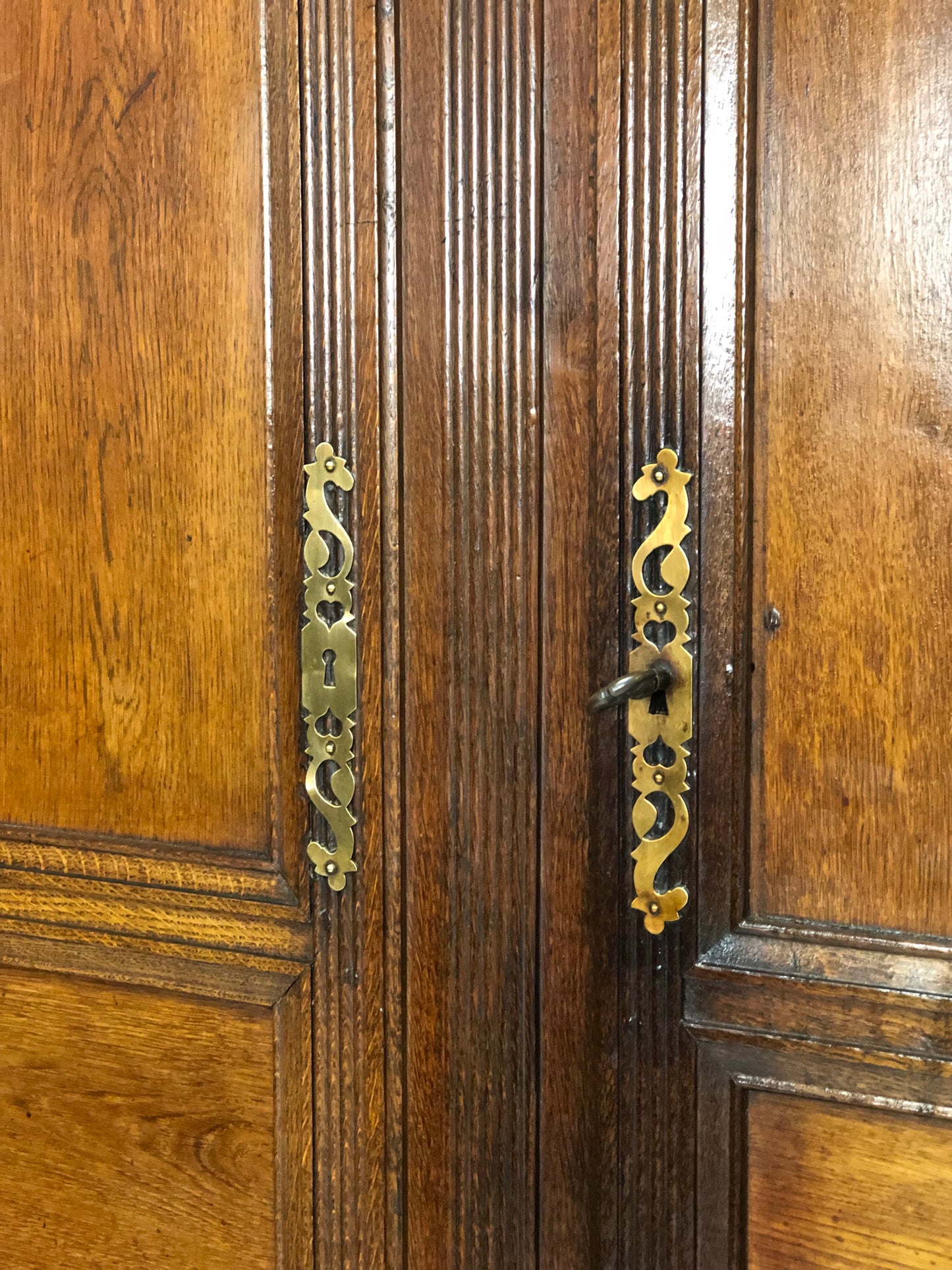 Credenza libreria restaurata . XVIII secolo