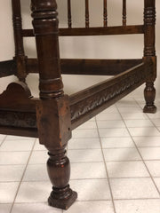 Letto matrimoniale Emiliano bolognese . XVII secolo